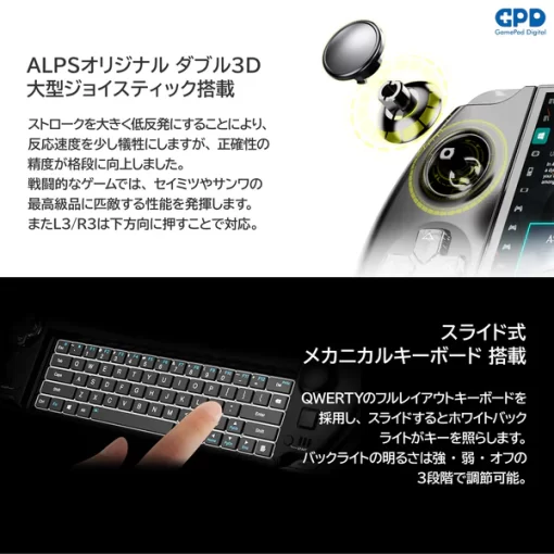 GPD WIN4 2023 国内正規版 - 画像 (6)