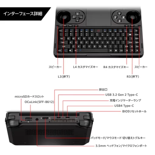 GPD WIN Mini 国内正規版 - 画像 (6)